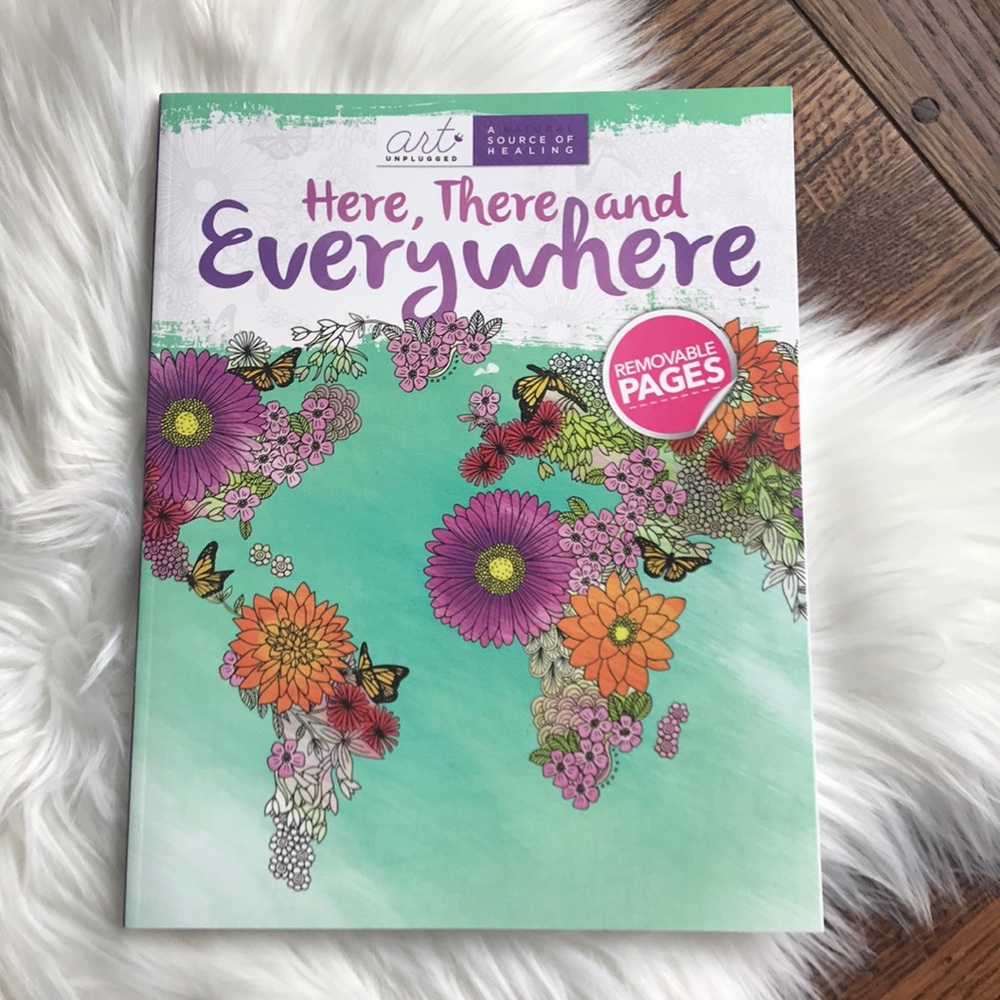 ADULT COLORING BOOK-NWT